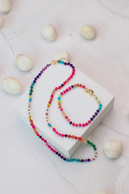 Baati Beads Neckace & Bracelet Set