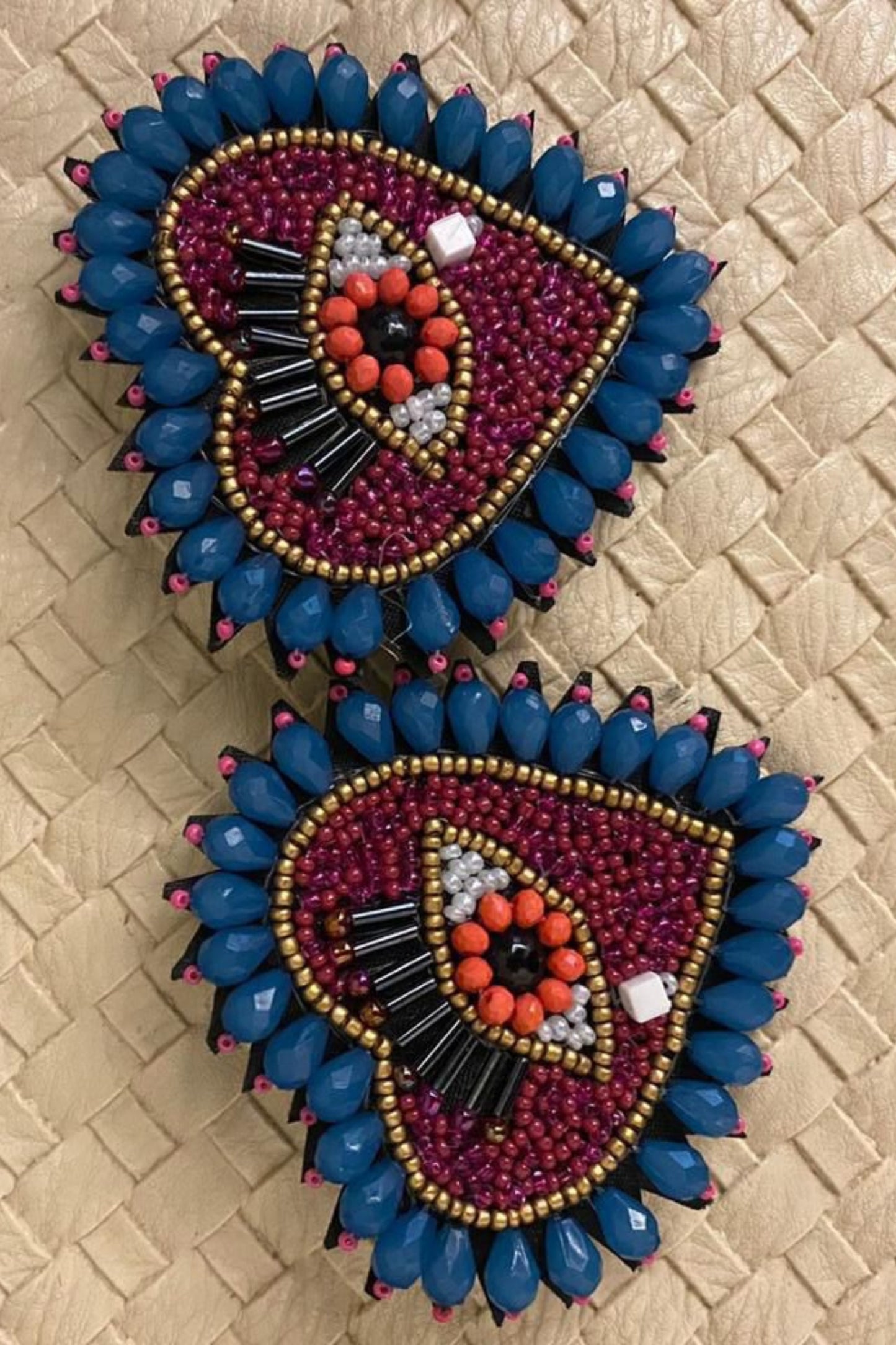 Heart Eye Earrings