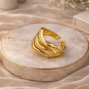 Triple Wave Ring