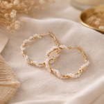 Gilded Vine Earring